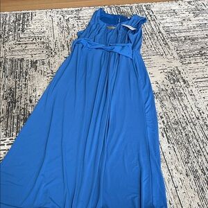 NY Collection Vibrant Blue Maxi Dress